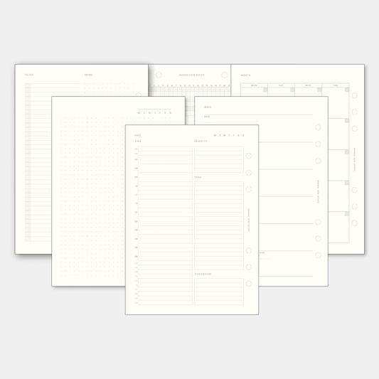 A5 Planner Inserts