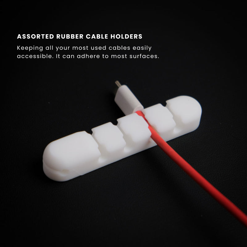 Assorted Rubber Cable Holders