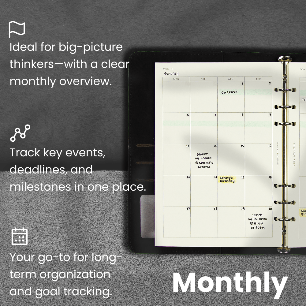 A5 Planner Inserts