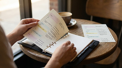 Writing things down makes them real