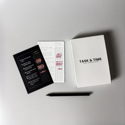 Task & Time Cards | Planner Cards | Minimal Desk Setups
