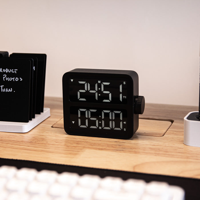 Pomodoro Timer - Dual Display Focus & Productivity Timer | Minimal Desk ...