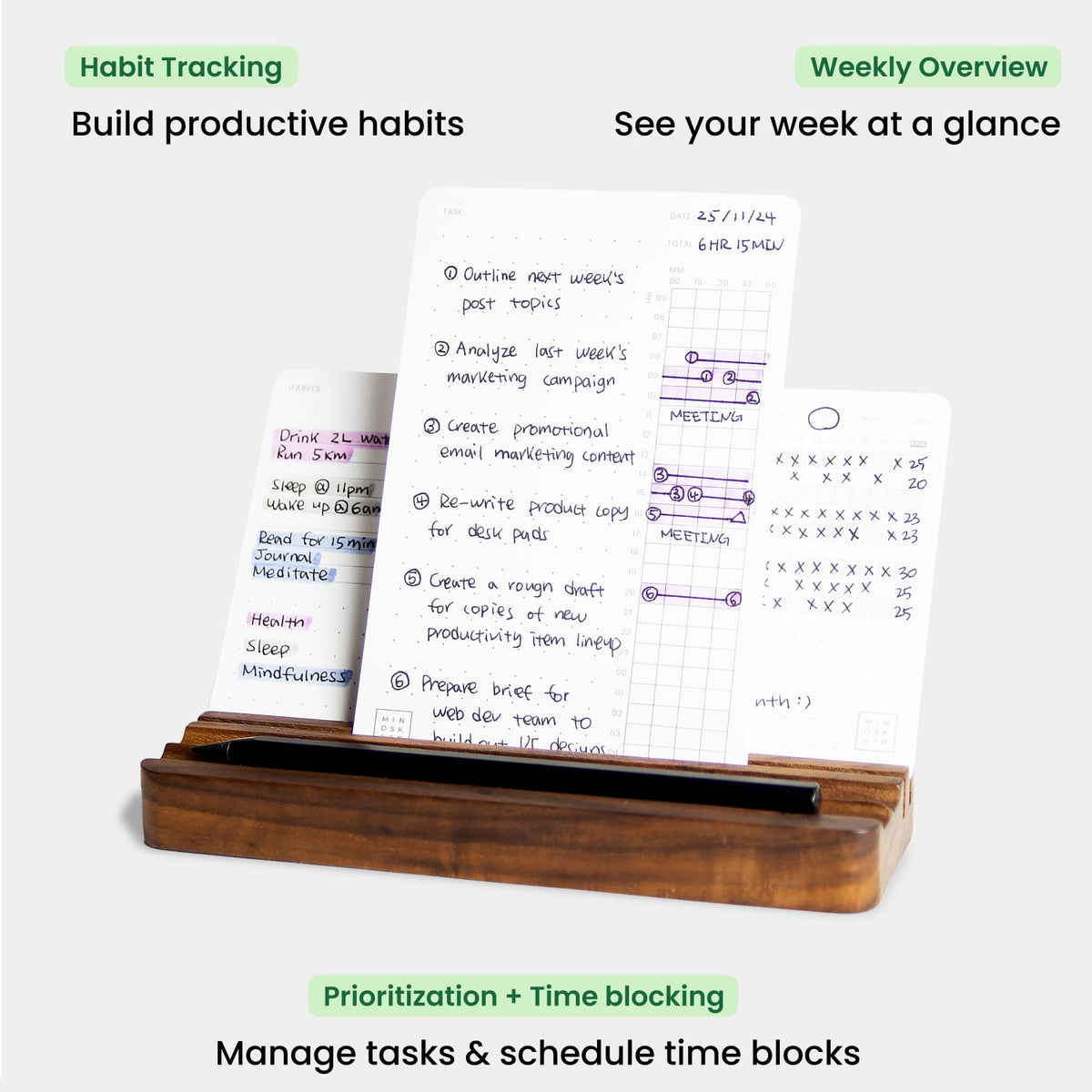 Time Blocking & Habits Kit