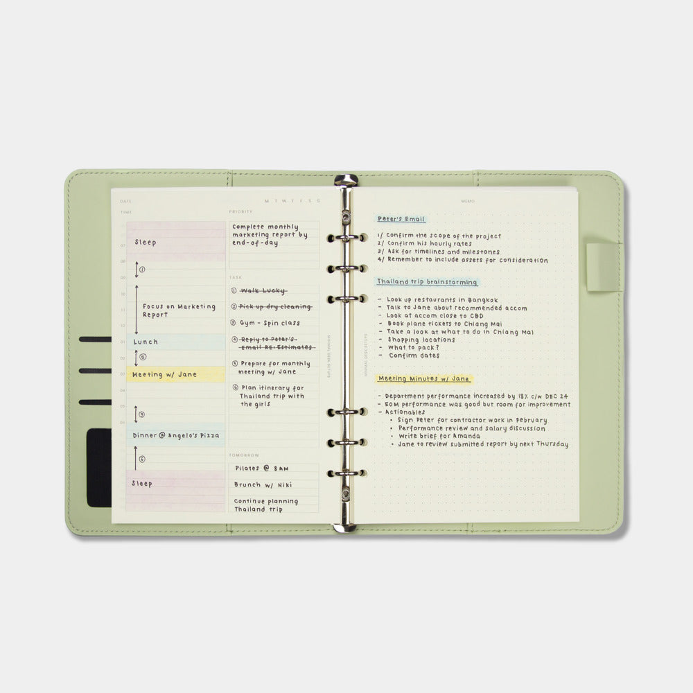A5 Binder Cover