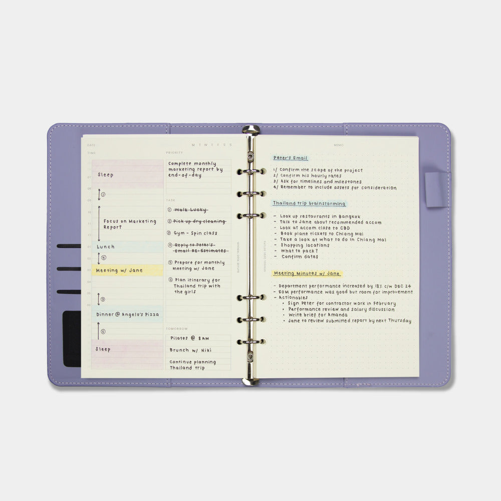 A5 Binder Cover
