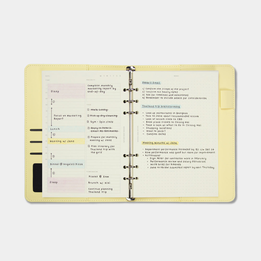 A5 Binder Cover