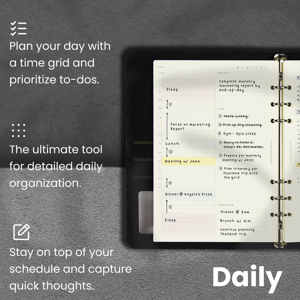 A5 Planner Inserts