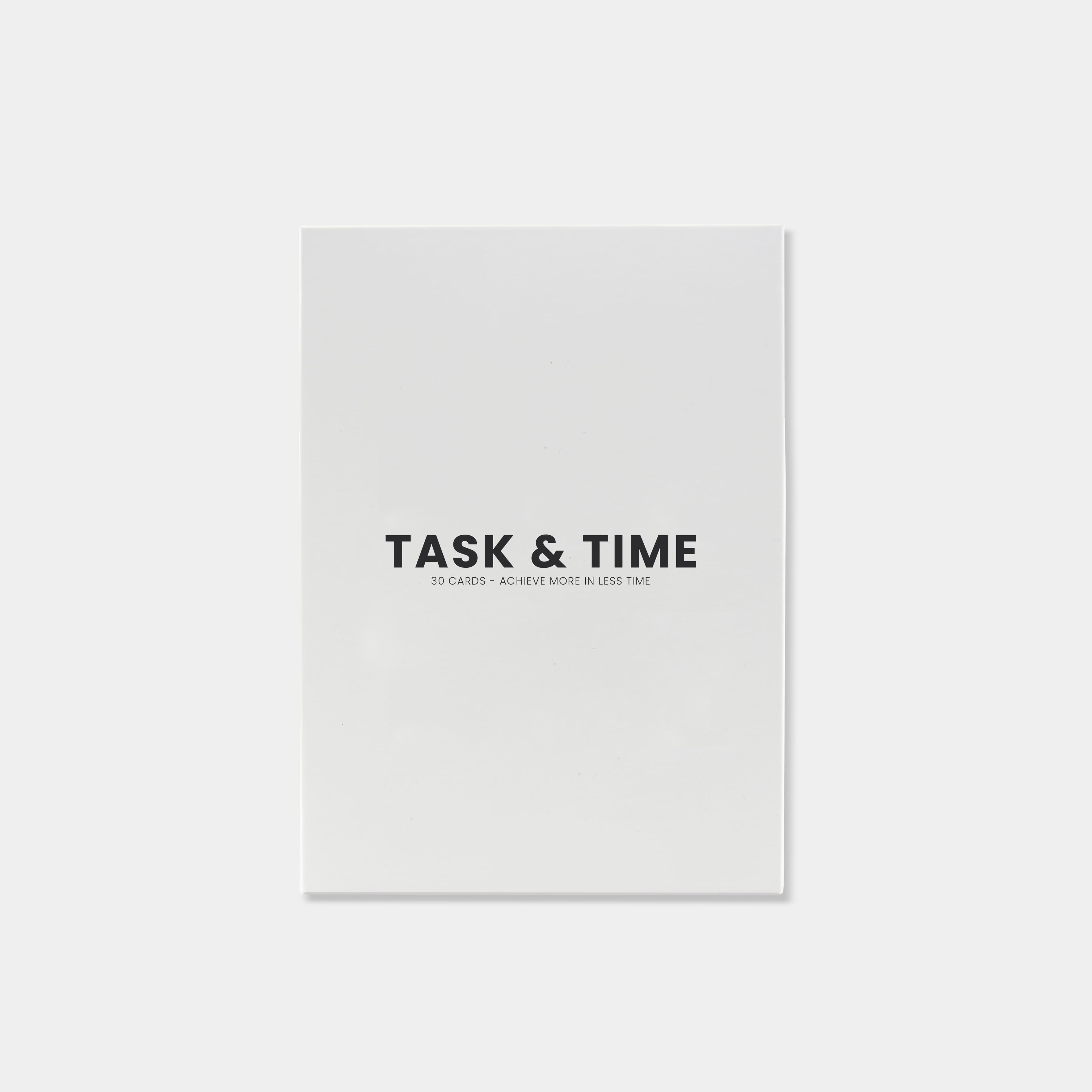 Task & Time Cards – Minimal Desk Setups