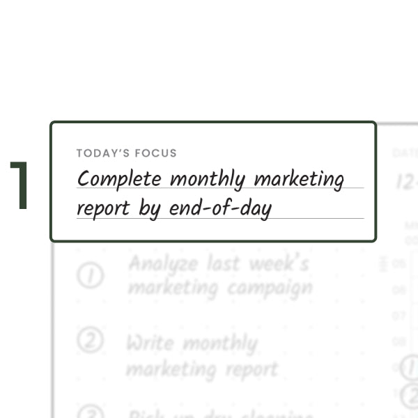 Step 1: Prioritize