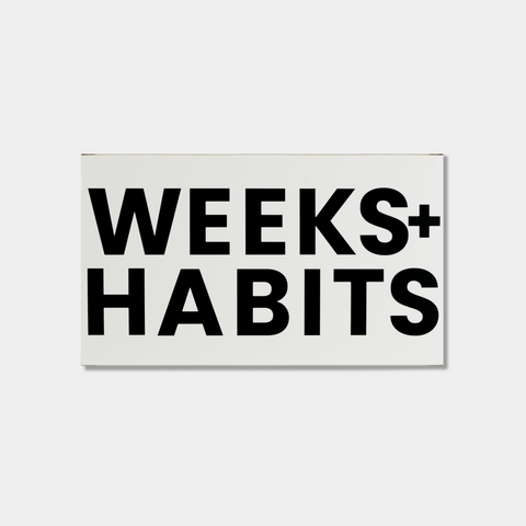 Weeks & Habits Cards Image 1