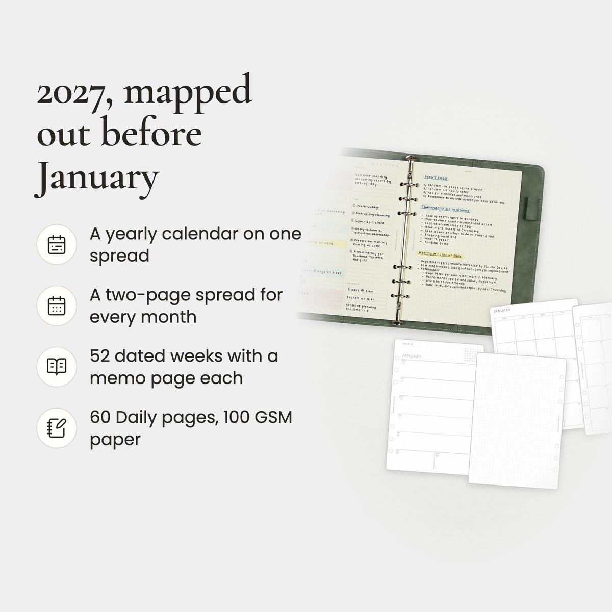2027 Planner Kit