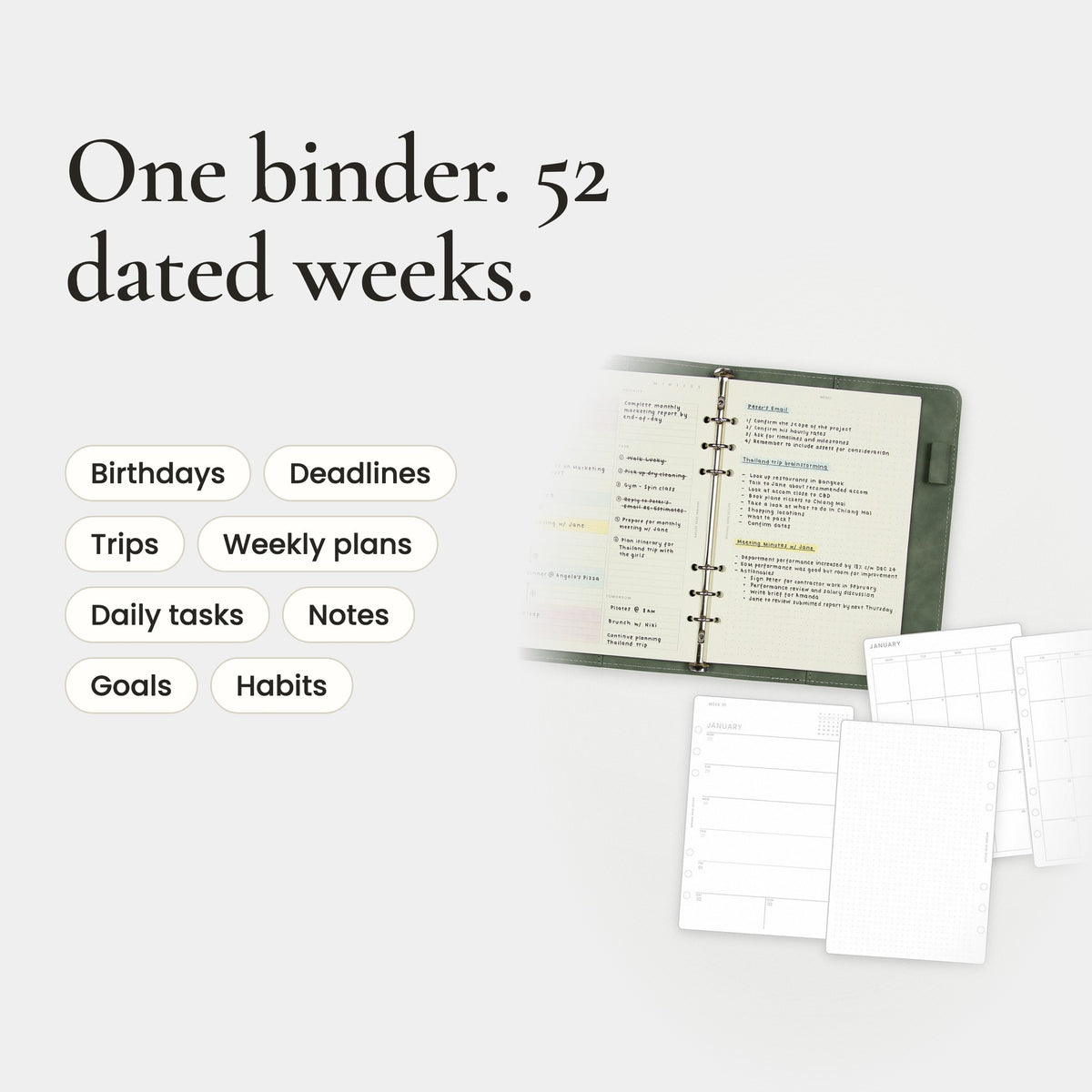 2027 Planner Kit